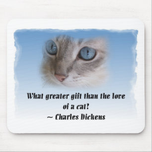 Dickens Katze Mousepad