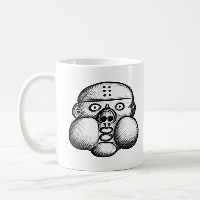Dicker Typ Kaffeetasse (Links)