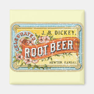 Dickey Root Beer-1899 - Not Magnet