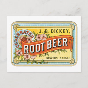 Dickey Root Beer Postkarte