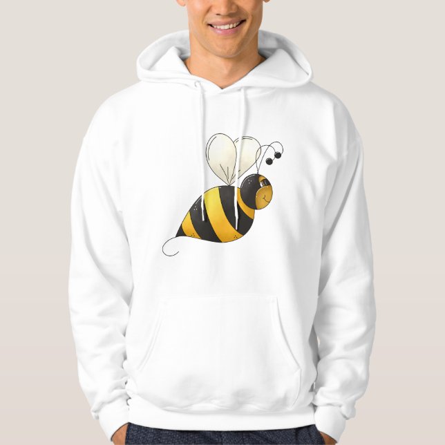 Dickflügelige Hummel Hoodie (Vorderseite)