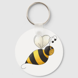 Dickflügelige Hummel Schlüsselanhänger