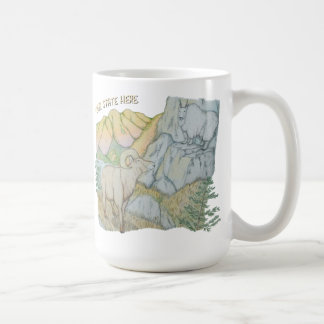 Dickhornschaf & Schneeziege Kaffeetasse