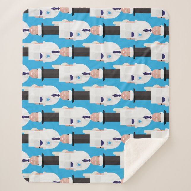 Dickie – Patterned Sherpa Blanket Sherpadecke (Vorderseite)