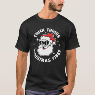 Dickige Dinge und Weihnachten Weihnachtsmann T-Shirt