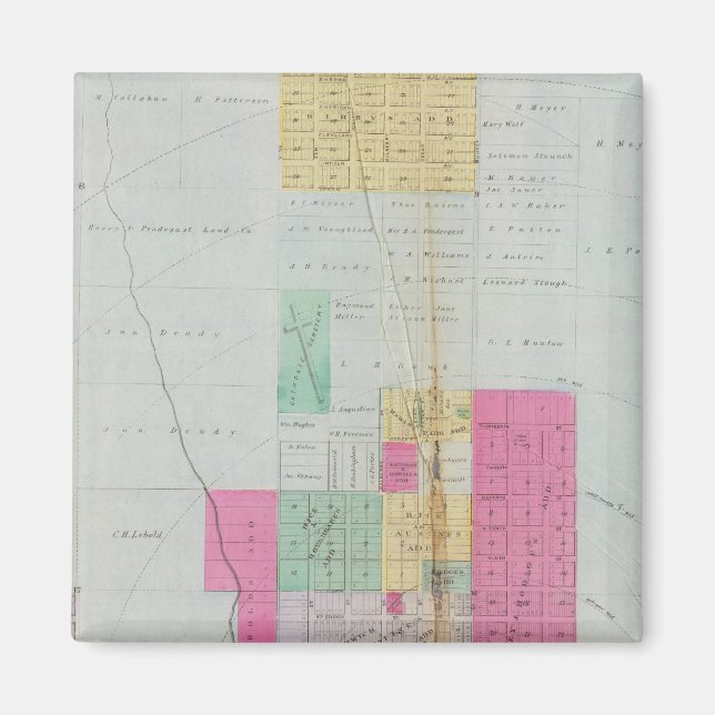 Dickinson Landkreis, Kansas Magnet (Vorne)