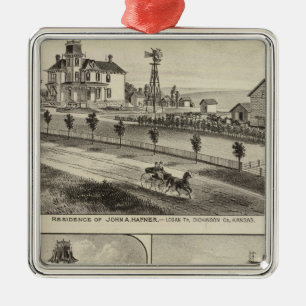 Dickinson Landkreis Residences, Kansas Ornament Aus Metall