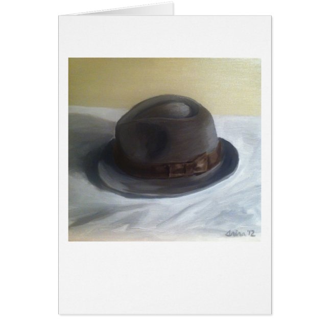 "Dicks Hut" durch Trina Chow-Chow (Vorne)