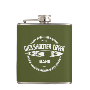 Dickshooter Creek Idaho Kajaking Flachmann
