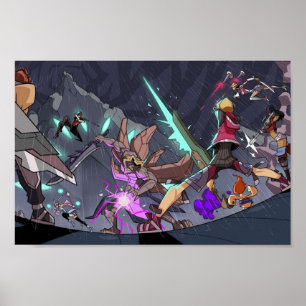 Dickson Schlacht Xenoblade Chronicles Poster