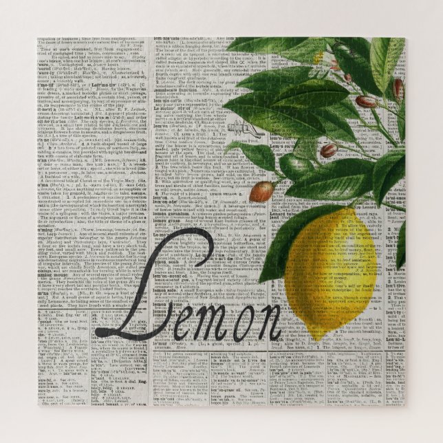 Dictionary Lemon Tree Herausforderung (Vertikal)