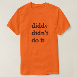 Diddy n'a pas fait le t-shirt
