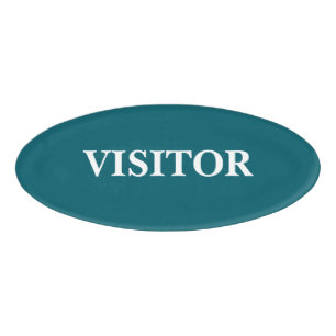 D'identification Badge Magnétique - Visiteur
