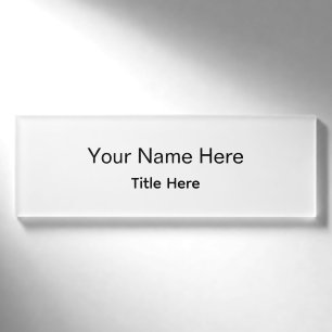 D'identification Badge personnalisé pour employé professionnel