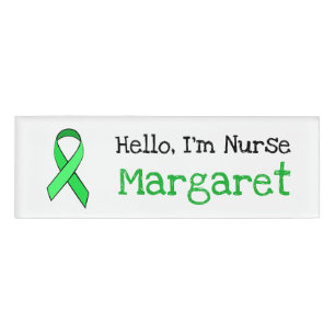 D'identification Bonjour personnalisé, je suis le badge d'infirmièr