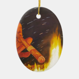 Didgeridoo Träumen Keramikornament