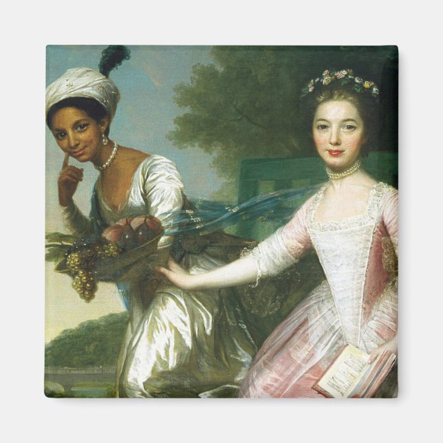 Dido Elizabeth Belle und Lady Murray Magnet (Vorne)