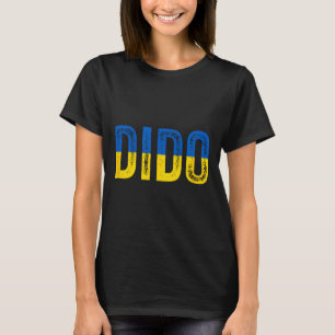 Dido Ukrainischer Großvater Opa Ukraine-Flagge Di T-Shirt