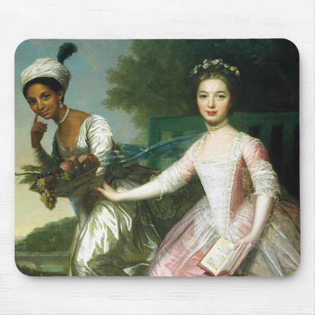 Didoelizabeth-Schönheit und Dame Elizabeth Murray Mousepad (Vorne)
