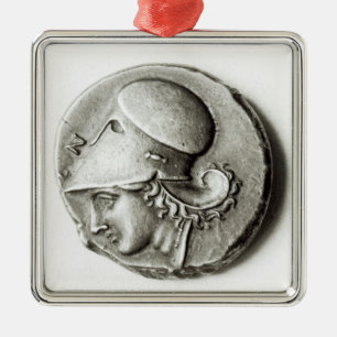 Didrachma von Heracles: entsprechende Silbernes Ornament