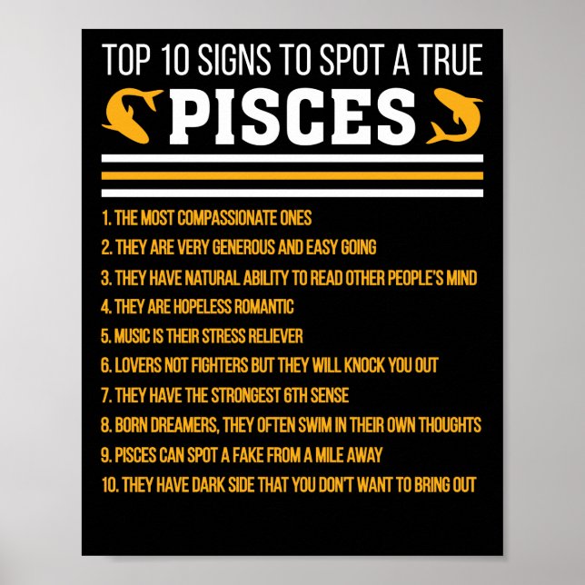 Die 10 besten Zeichen zum Auffinden eines echten T Poster (Vorne)