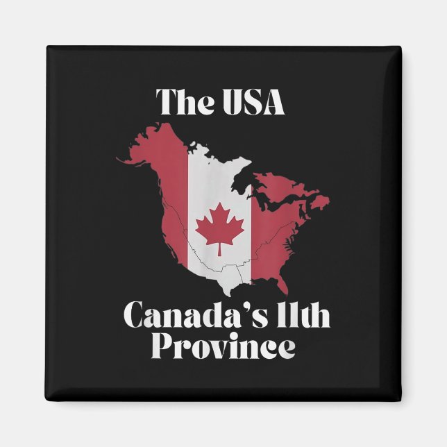 Die 11. Provinz der USA Magnet (Vorne)