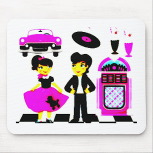 Die 1950er mousepad