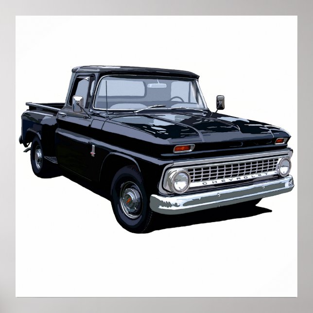 Die 1963 Stepside Poster (Vorne)