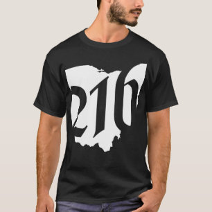 Die 216 repräsentieren Cleveland Ohio T-Shirt