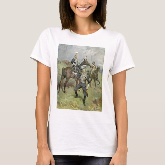 Die 21. Lancers - britische Armee T-Shirt (Vorderseite)