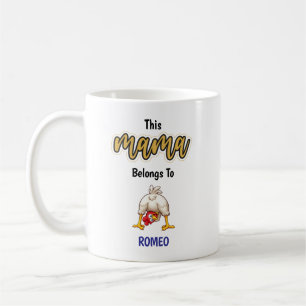 Die 2-Kinder-Mama-Clucker-Huhn-Mama-Tasse Kaffeetasse