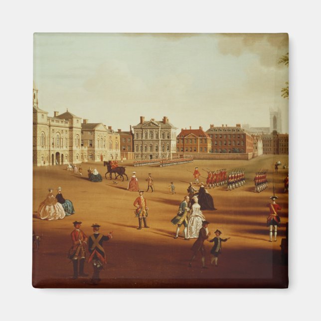 Die 2. Wachen auf der Parade bei den Pferdewächter Magnet (Vorne)