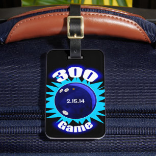 Die 300 Perfect Game Bowling Ball Tasche Gepäckanhänger