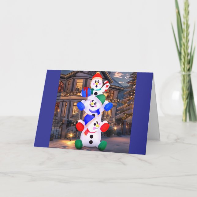 DIE 3 VON UNS WOLLTE, NUR WEIHNACHTEN ZU SAGEN (Vorderseite)
