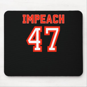 Die 47. nicht mein Präsident 2025 Mousepad