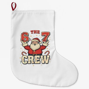 Die 6 7 Crew Lustiger Weihnachtsmann Weihnachten M Großer Weihnachtsstrumpf