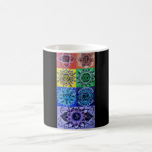Die 7 Chakras-Tasse Kaffeetasse