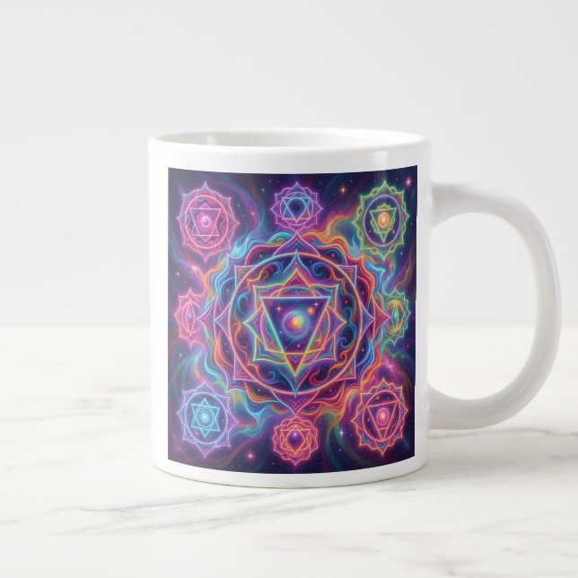 Die 7 Chakren´10 Jumbo-Tasse (Rechts)