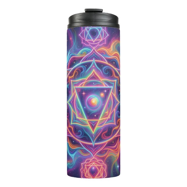 Die 7 Chakren´10 Thermosbecher (Vorderseite)