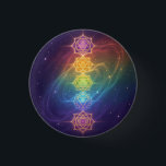 Die 7 Chakren´11 Button<br><div class="desc">Die 7 Chakren sind Energiezentren entlang der Wirbelsäule,  die verschiedene Lebensbereiche beeinflussen – von Sicherheit und Kreativität über Selbstbewusstsein und Liebe bis hin zu Kommunikation,  Intuition und Spiritualität. Im Gleichgewicht fördern sie Harmonie,  innere Kraft und ganzheitliches Wohlbefinden.</div>