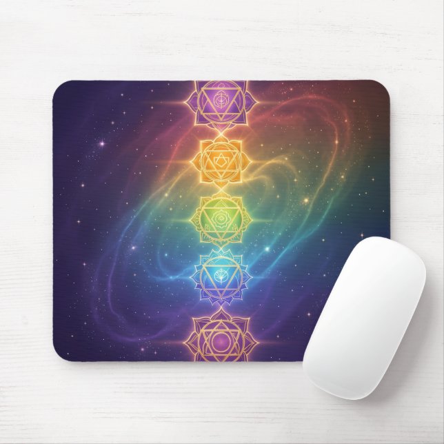Die 7 Chakren´11 Mousepad (Mit Mouse)