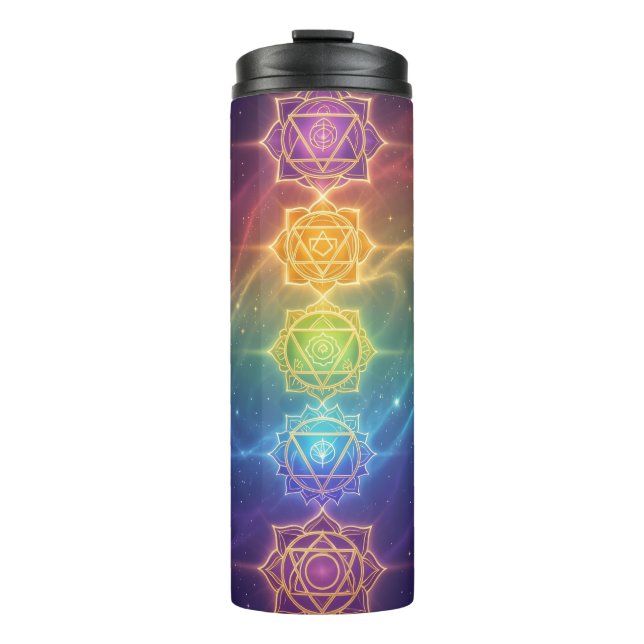 Die 7 Chakren´11 Thermosbecher (Vorderseite)