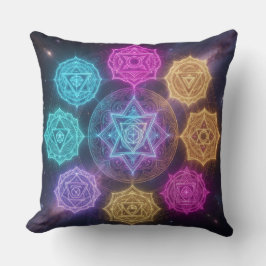 Die 7 Chakren´6 Kissen