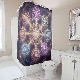 Die 7 Chakren´7 Duschvorhang