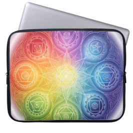 Die 7 Chakren´9 Laptopschutzhülle