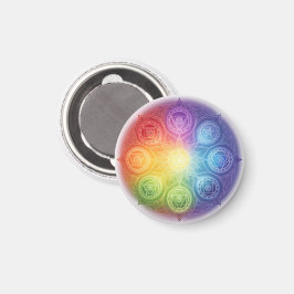 Die 7 Chakren´9 Magnet