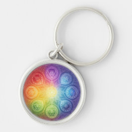 Die 7 Chakren´9 Schlüsselanhänger
