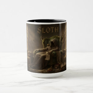 Die 7 Tugenden Satans: Faulheit Tasse