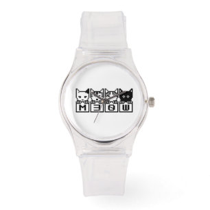 DIE 8-BIT-KATZEN M30 W ARMBANDUHR