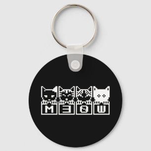 DIE 8-BIT-KATZEN M30 W SCHLÜSSELANHÄNGER